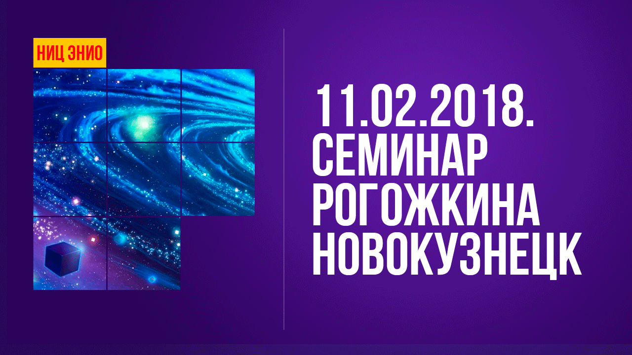 Семинар по эниологии. Виктор Рогожкин. 11.02.2018. Новокузнецк